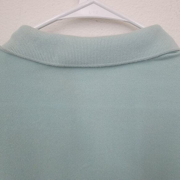 Lacoste Polo Shirt Sz 9 4XL Classic Fit Shortsleeve Blue 100% Cotton Preppy Golf - Picture 8 of 15